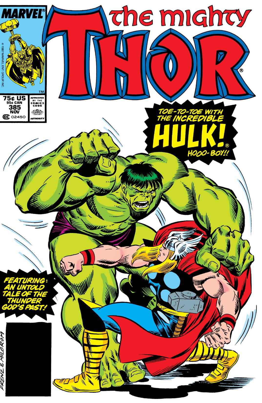 Thor #385 cover