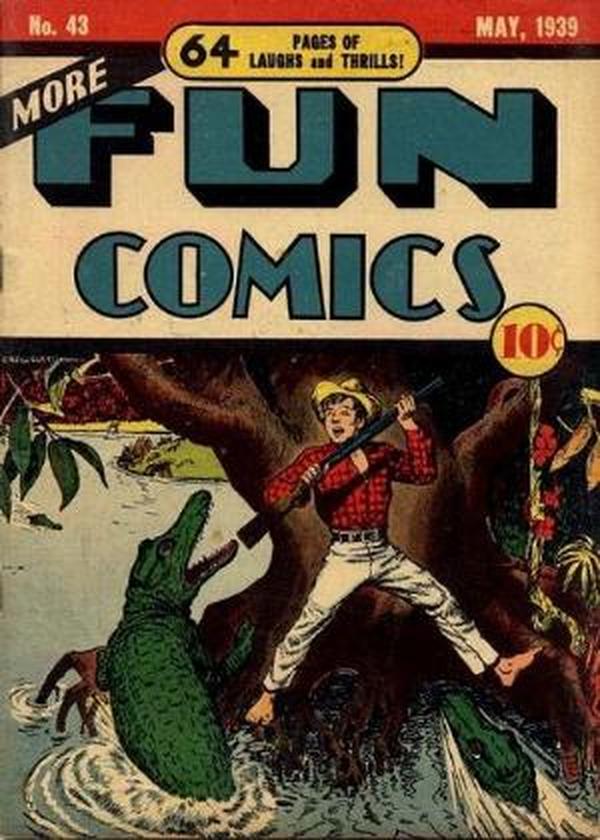 More Fun Comics #43 cover
