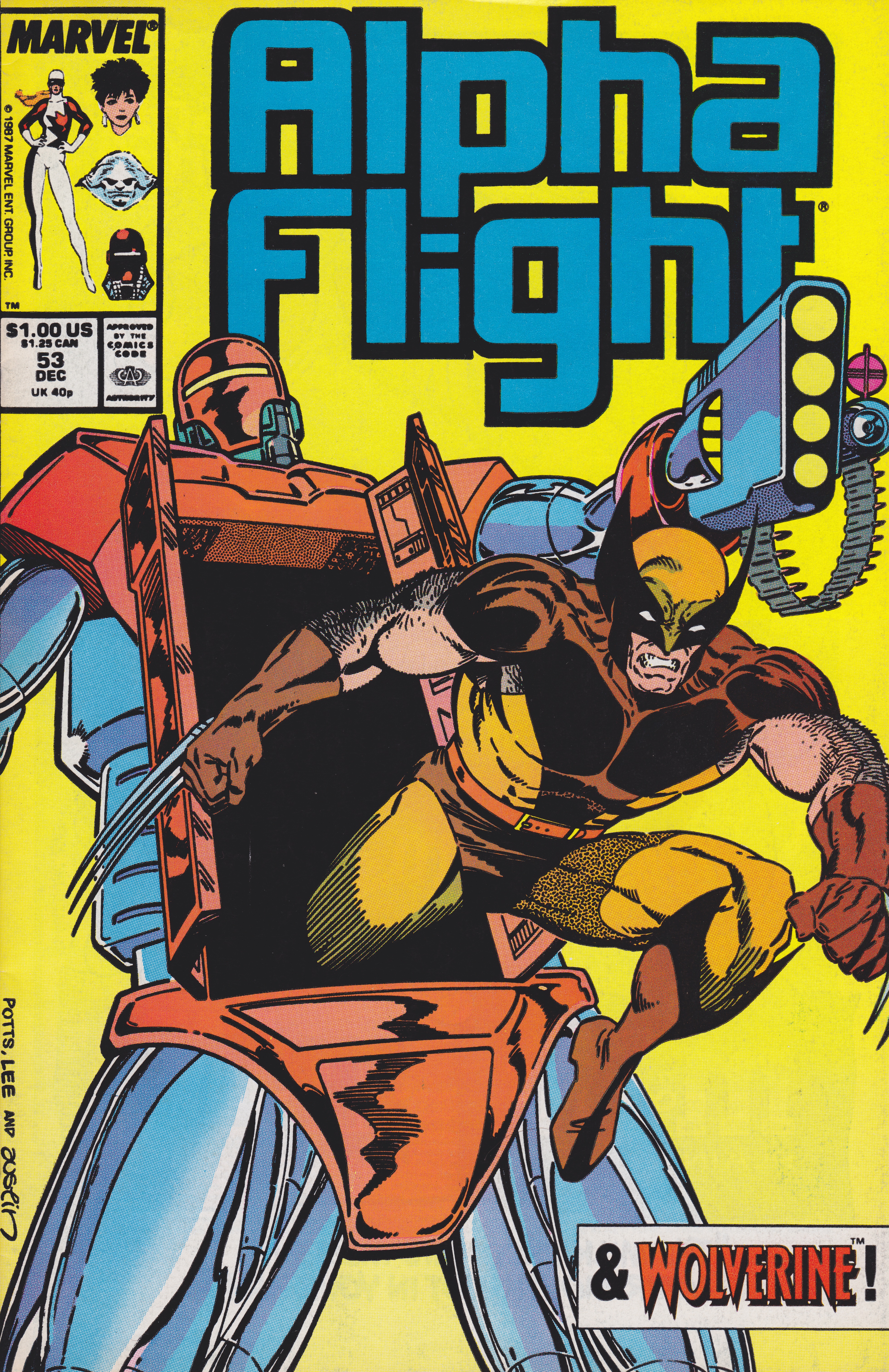 Alpha Flight #53 cover