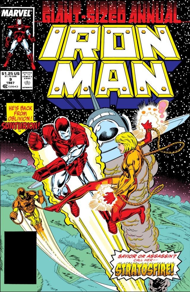 Iron Man Annual #9 cover