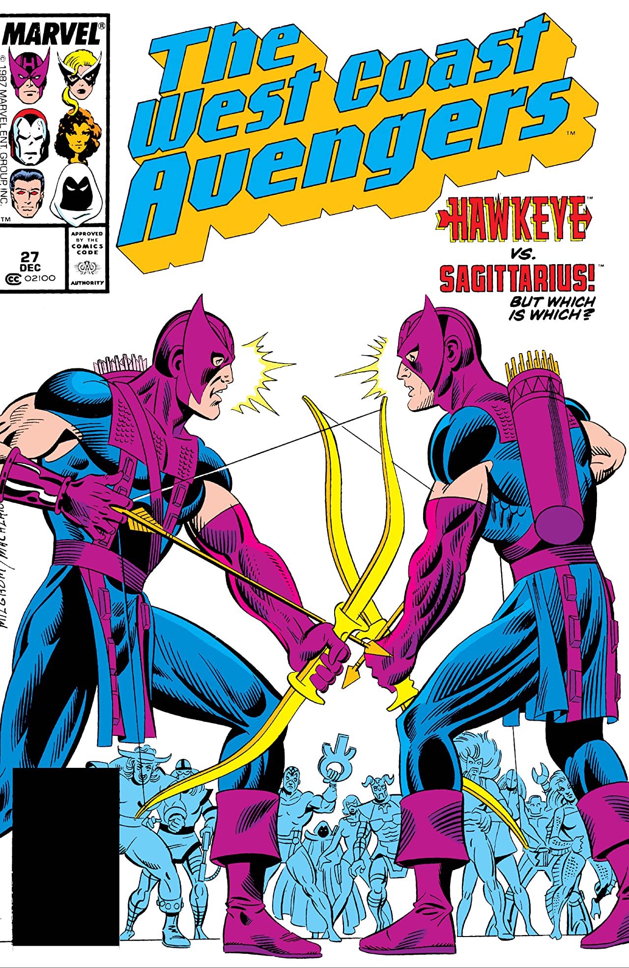West Coast Avengers #27 cover