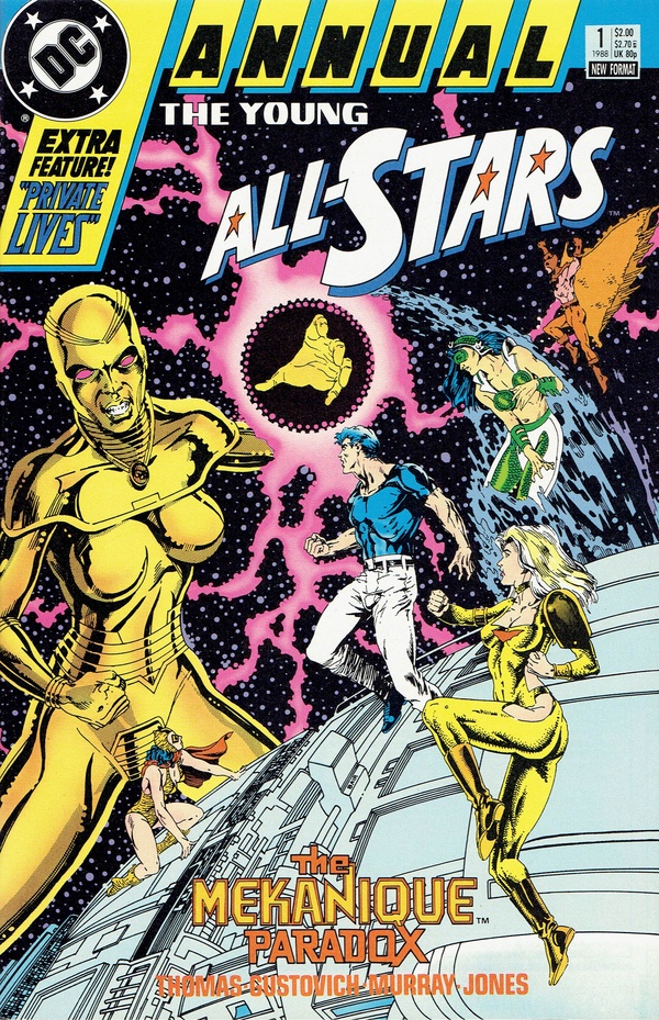 Young All-Stars Annual #1 cover