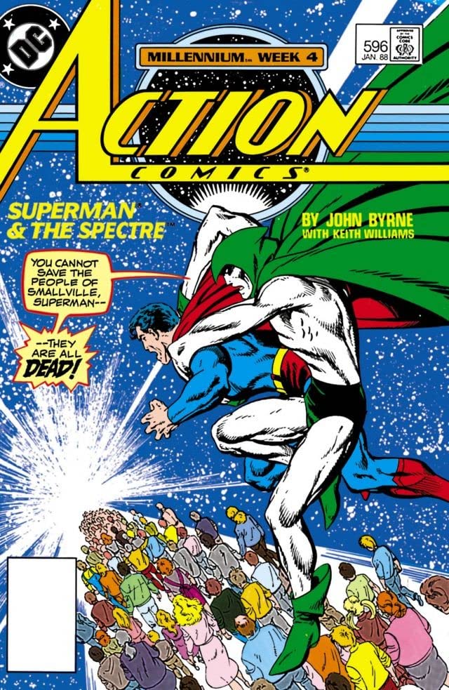 Action Comics #596 cover