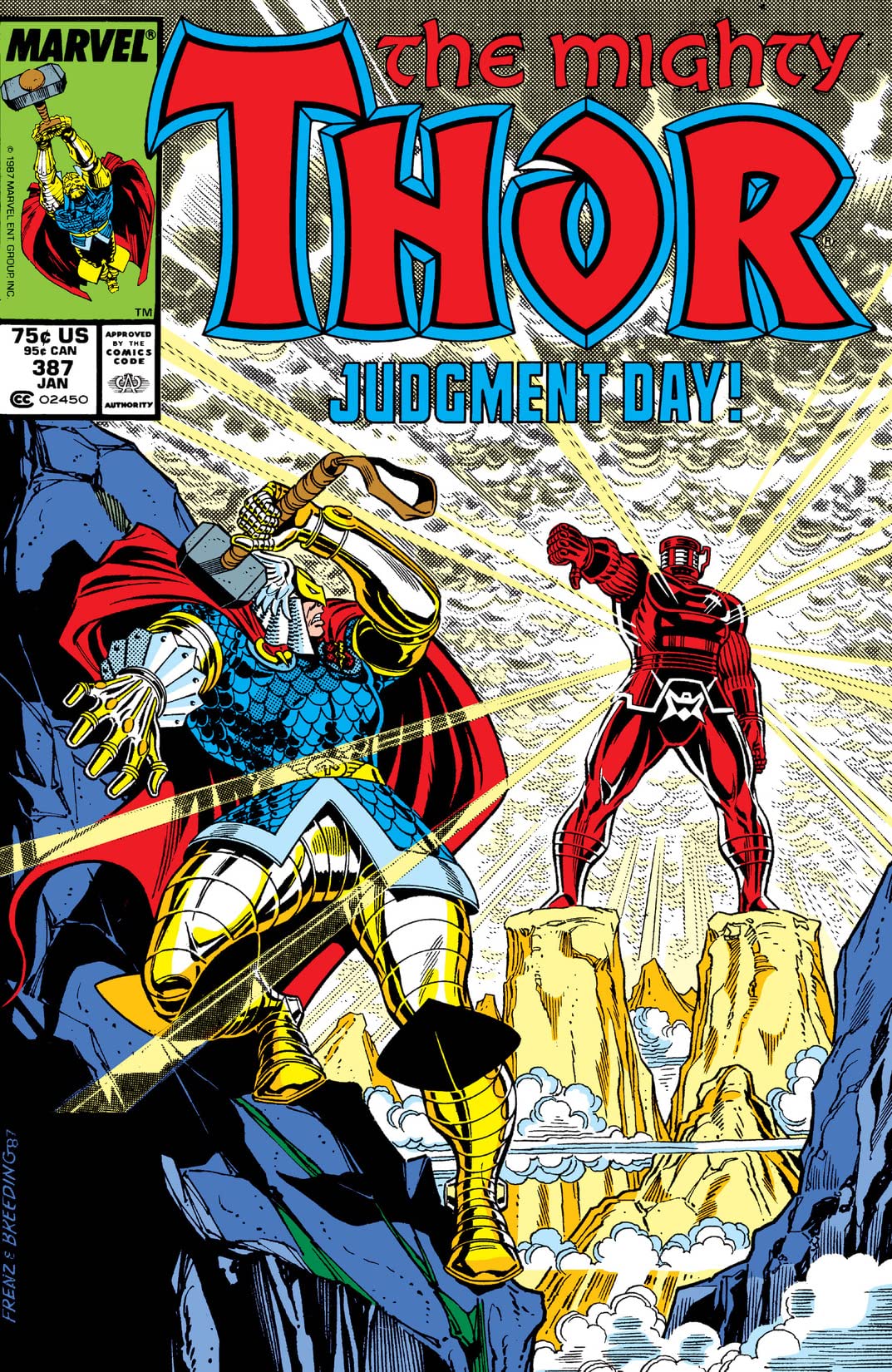 Thor #387 cover