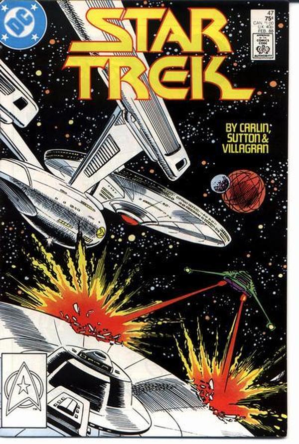 Star Trek #47 cover