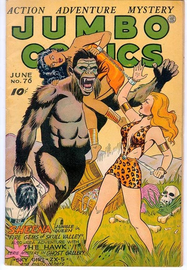 Jumbo Comics #76 cover