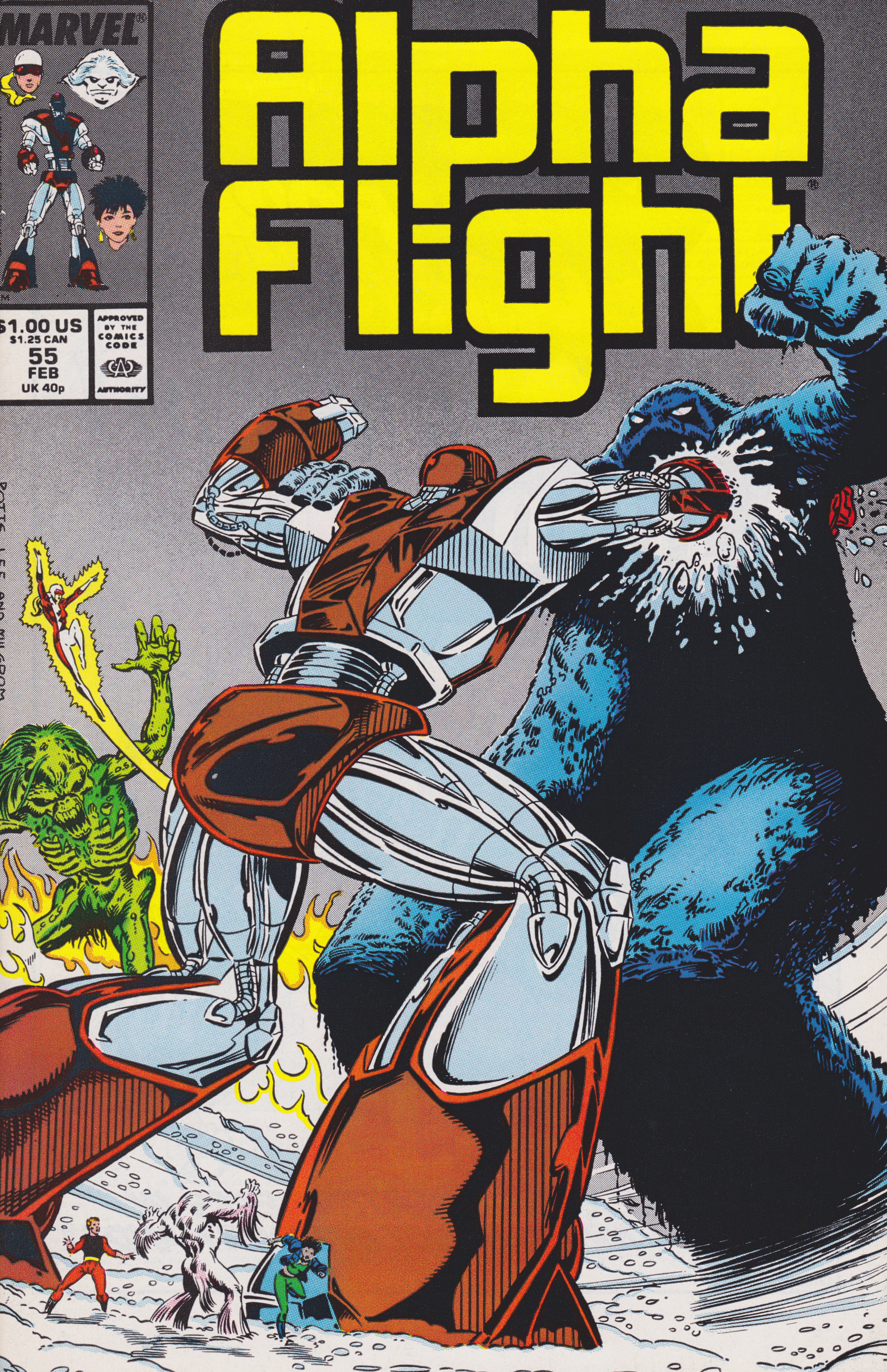 Alpha Flight #55 cover