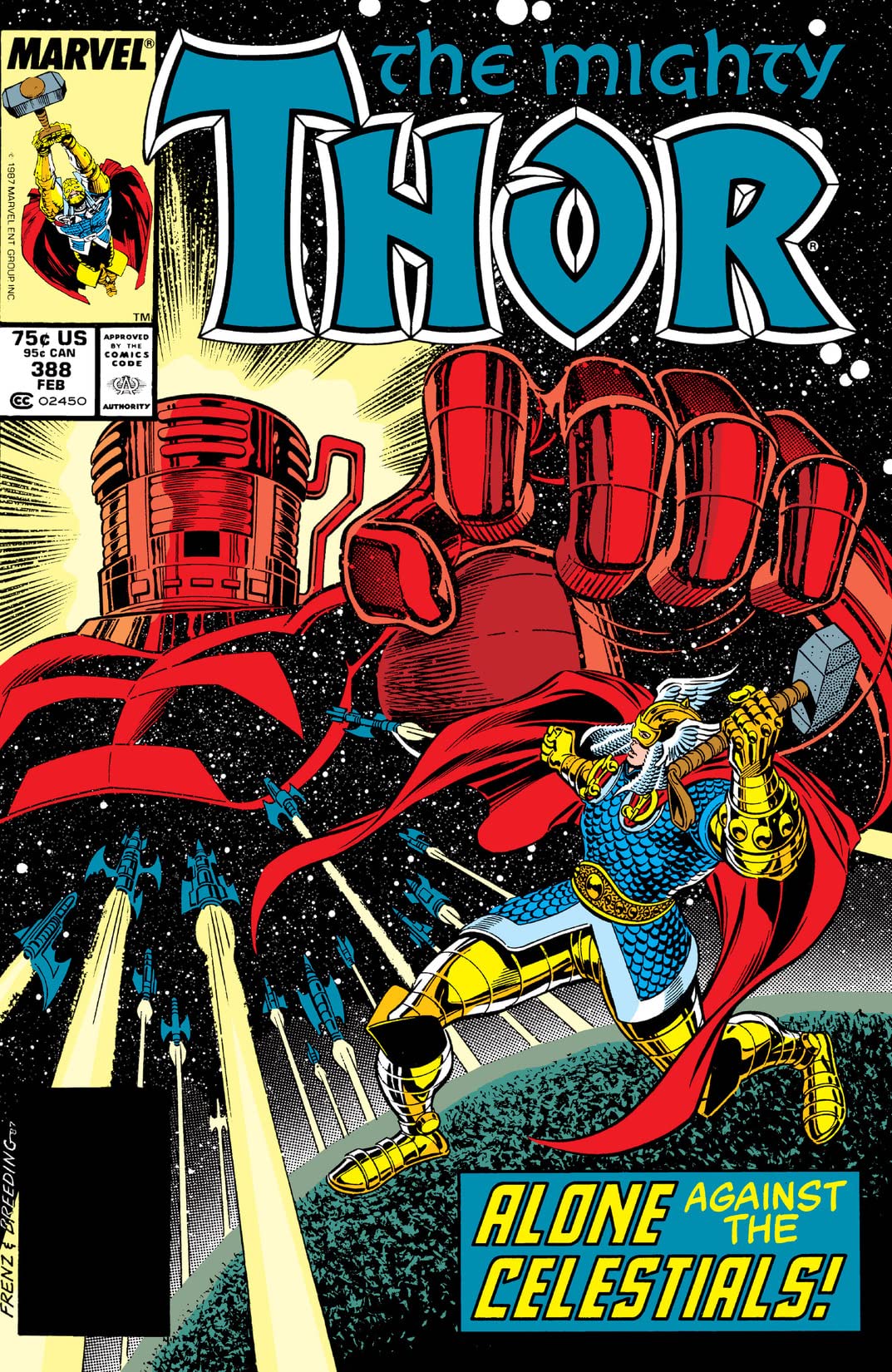 Thor #388 cover
