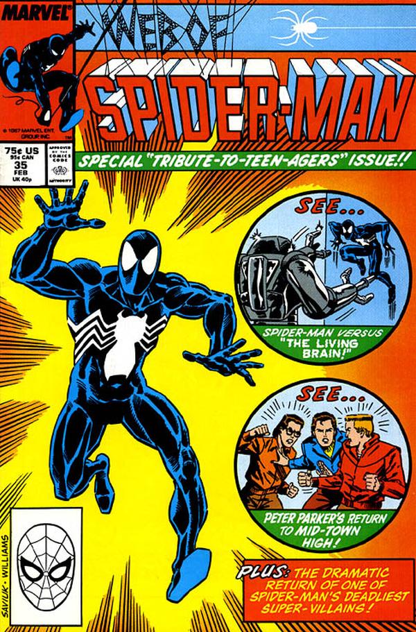 Web of Spider-Man #35 cover