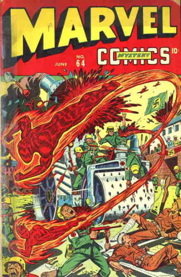 Marvel Mystery Comics #64 cover