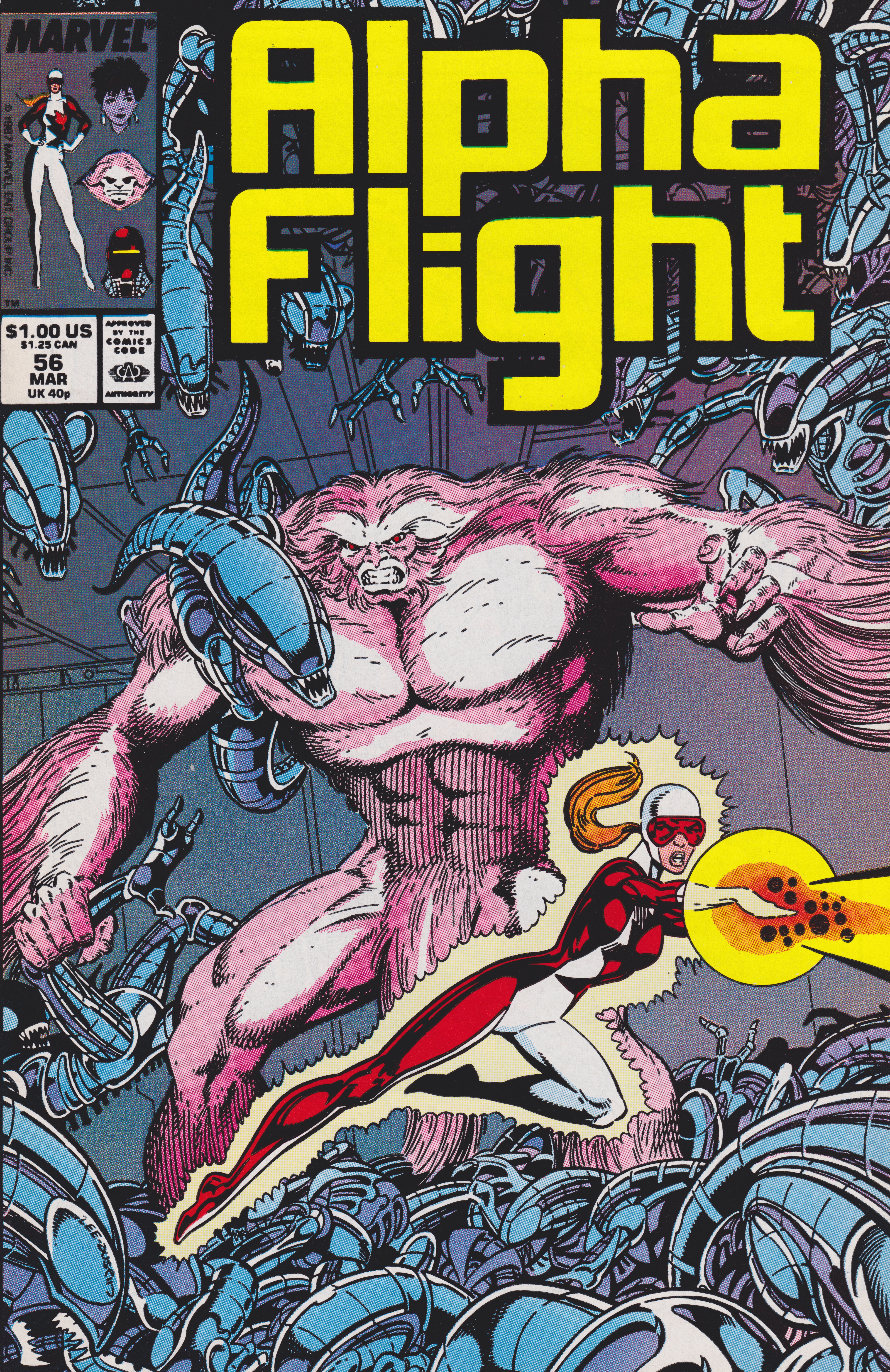 Alpha Flight #56 cover