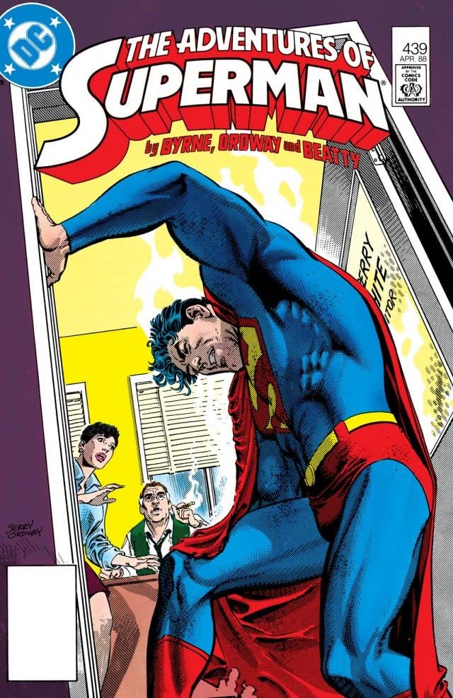 Adventures of Superman #439 cover
