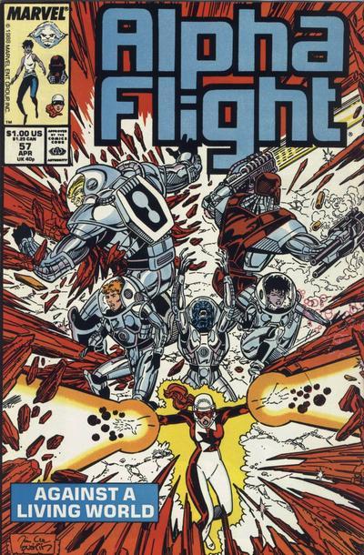 Alpha Flight #57 cover