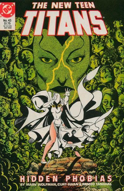 The New Teen Titans #43 cover