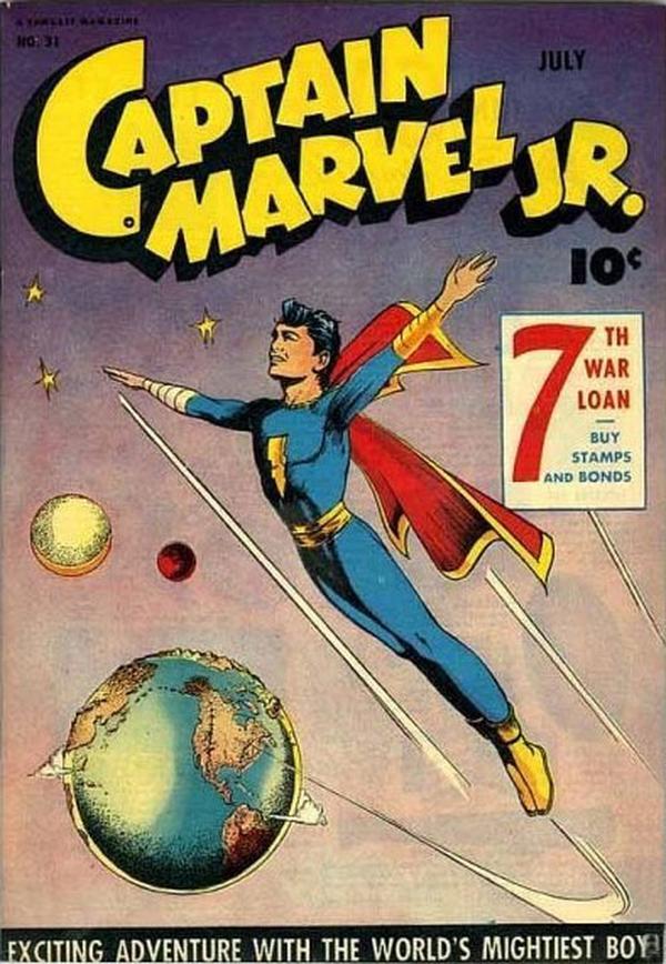 Captain Marvel Jr. #31 cover