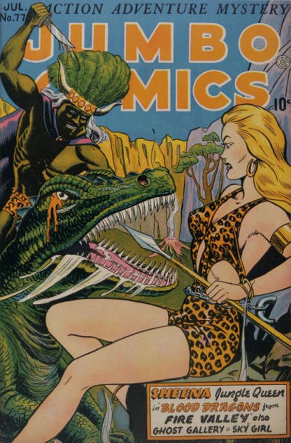 Jumbo Comics #77 cover