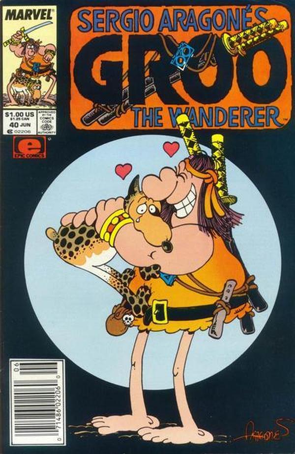 Sergio Aragonés Groo the Wanderer #40 cover