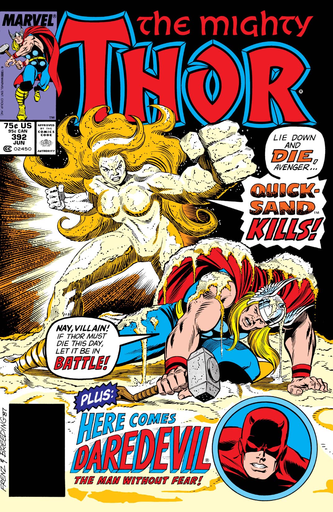 Thor #392 cover