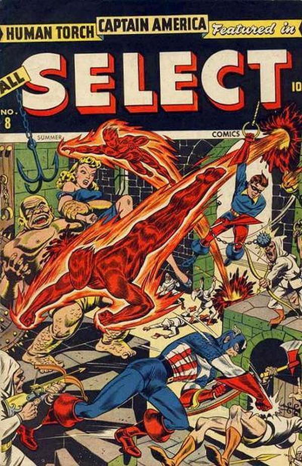 All Select Comics #8 cover