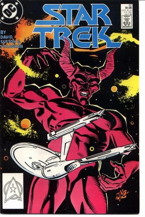 Star Trek #52 cover