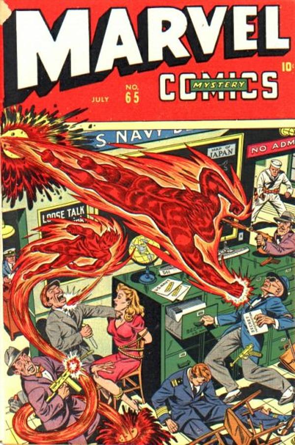 Marvel Mystery Comics #65 cover
