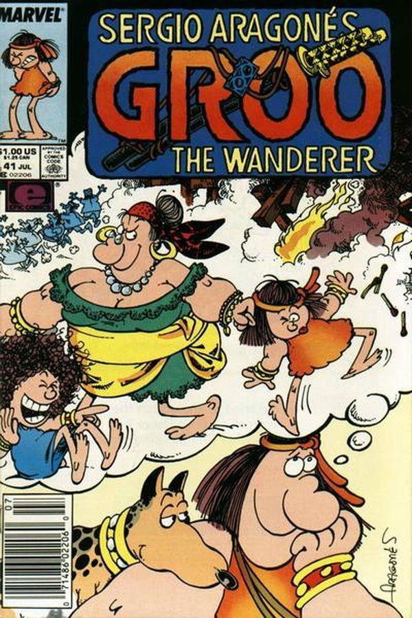 Sergio Aragonés Groo the Wanderer #41 cover