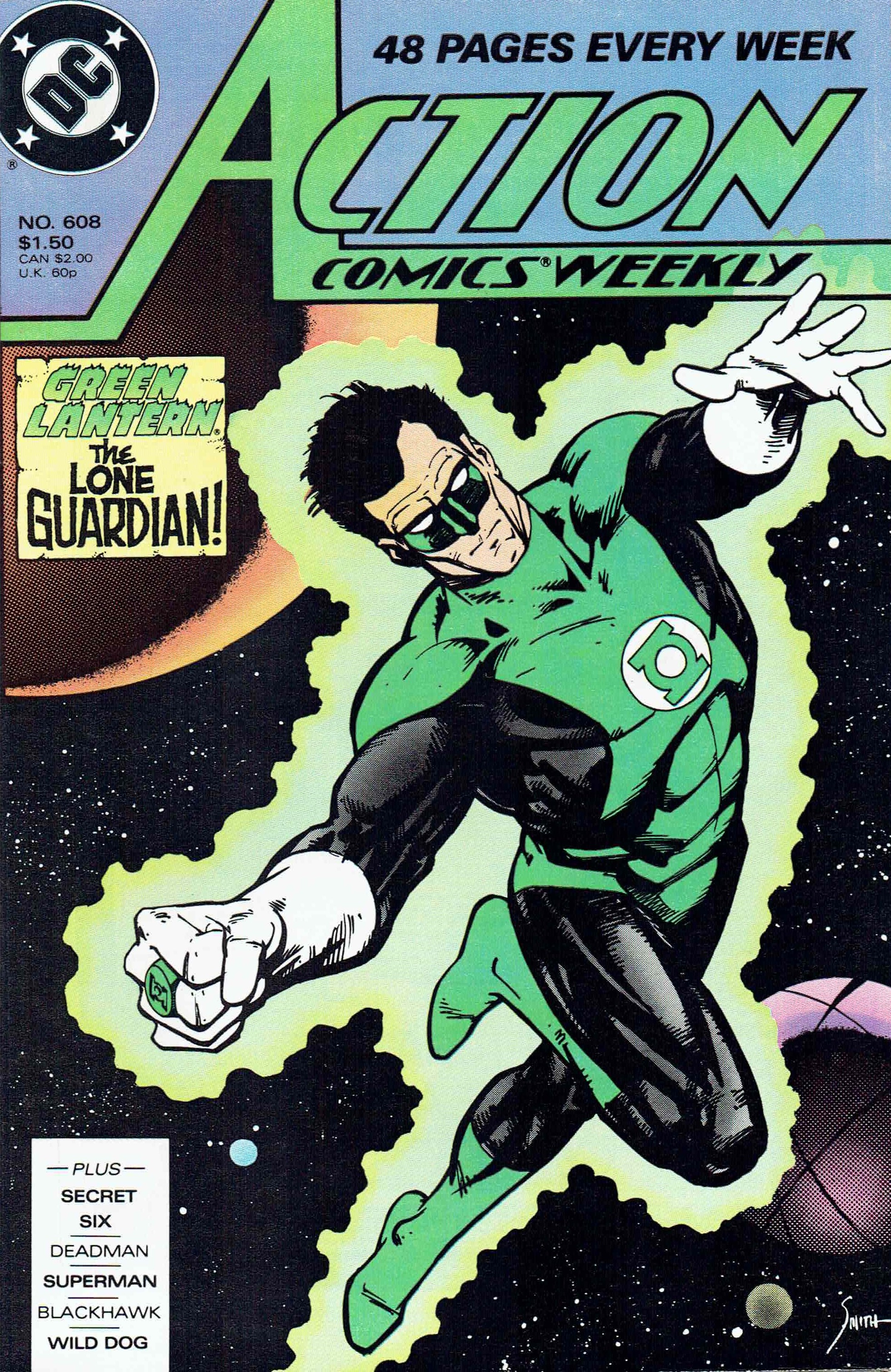 Action Comics Weekly #608 cover