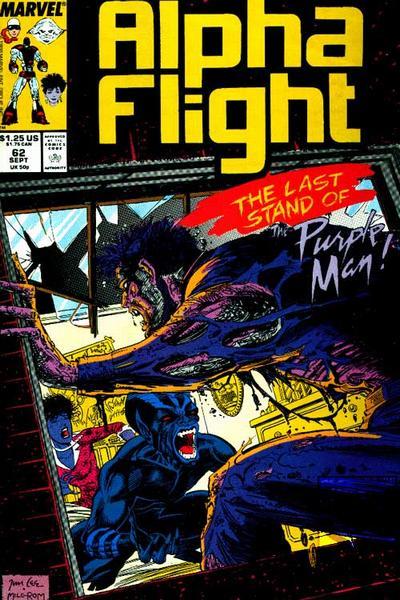 Alpha Flight #62 cover