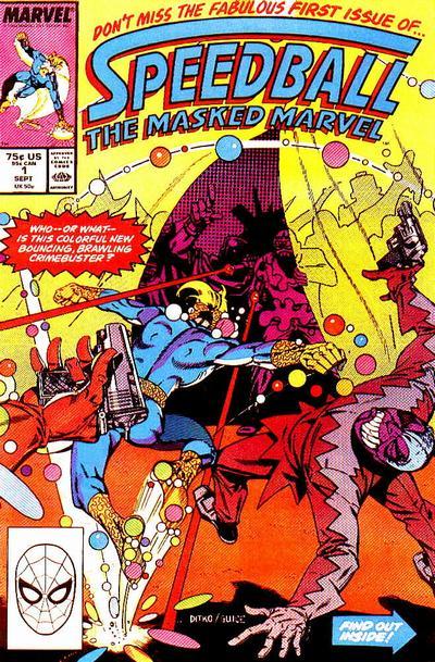 Speedball #1 cover