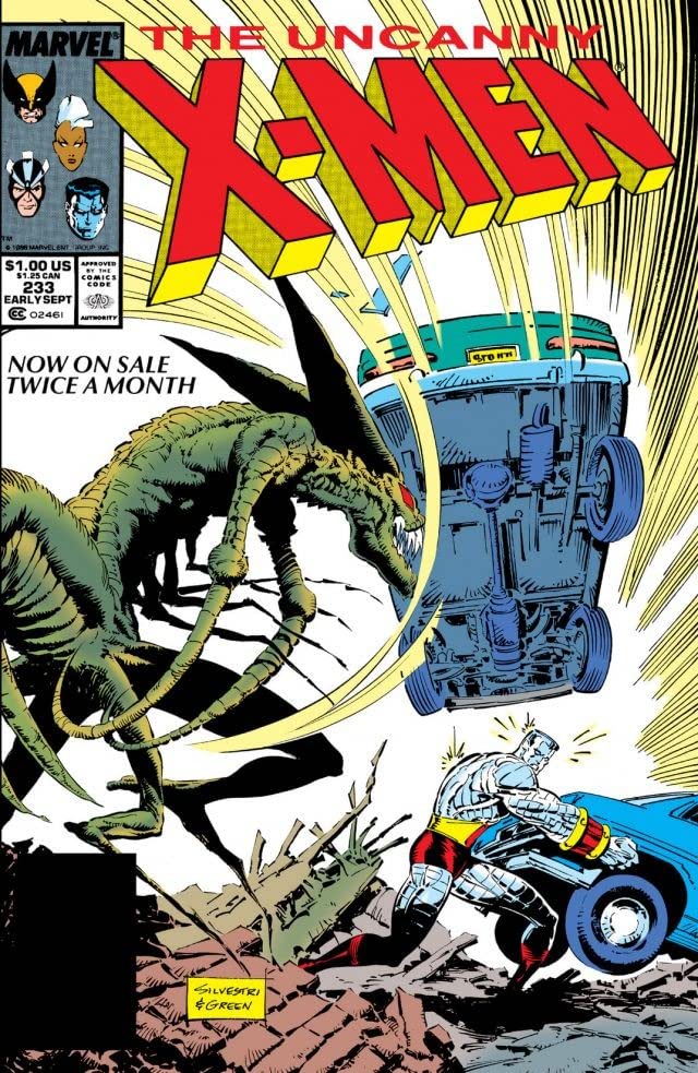 The Uncanny X-Men #233 cover