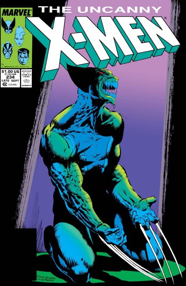 The Uncanny X-Men #234 cover