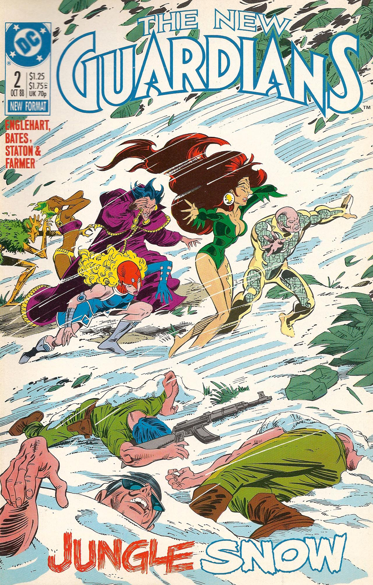The New Guardians #2 cover
