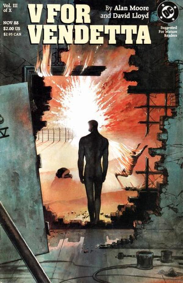 V for Vendetta #3 cover