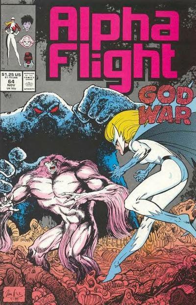 Alpha Flight #64 cover