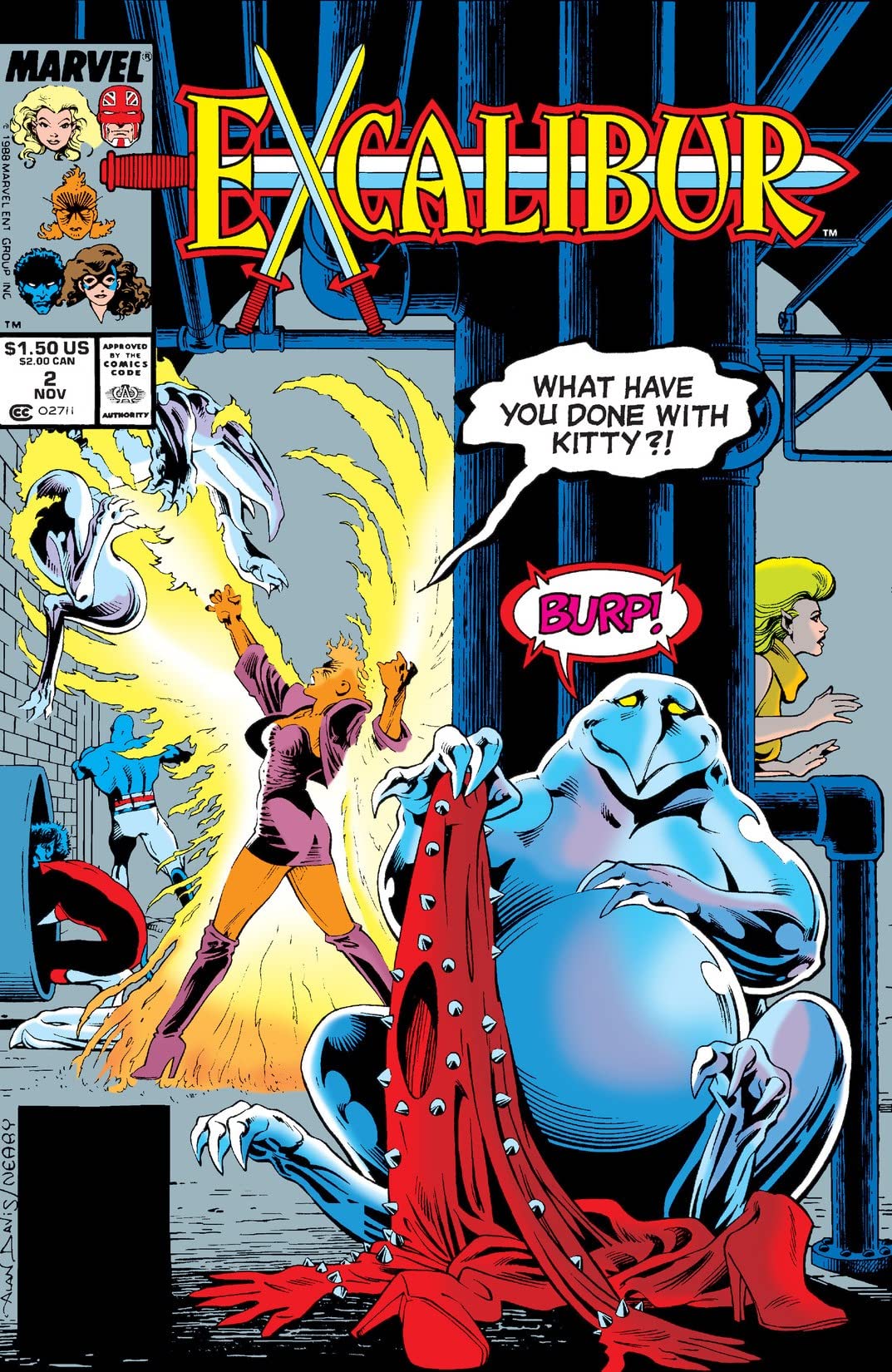 Excalibur #2 cover