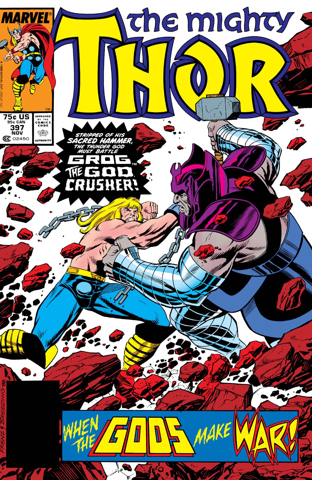Thor #397 cover