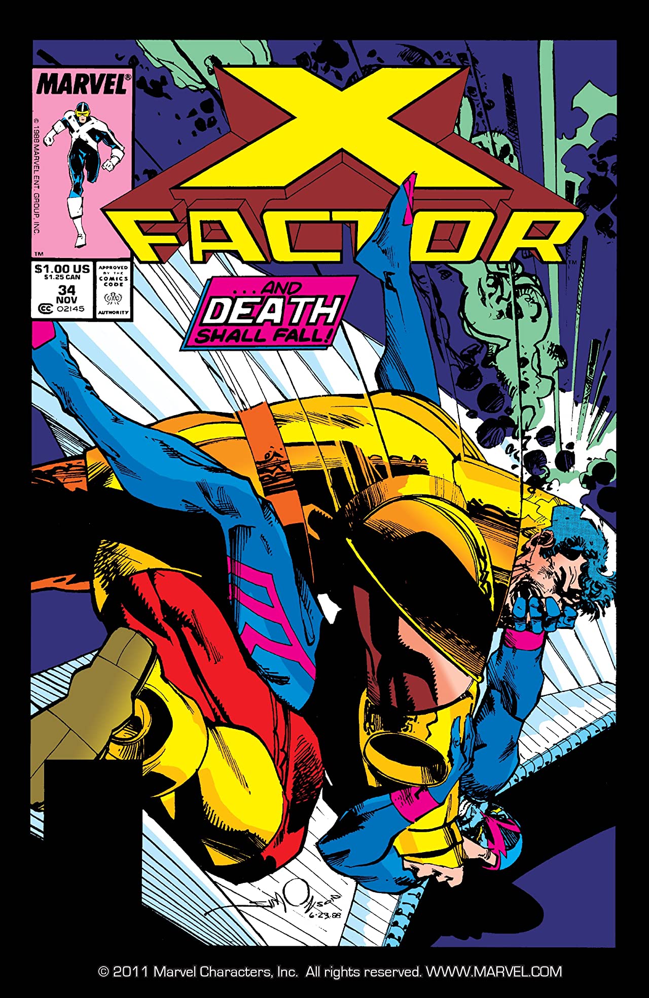 X-Factor #34 cover