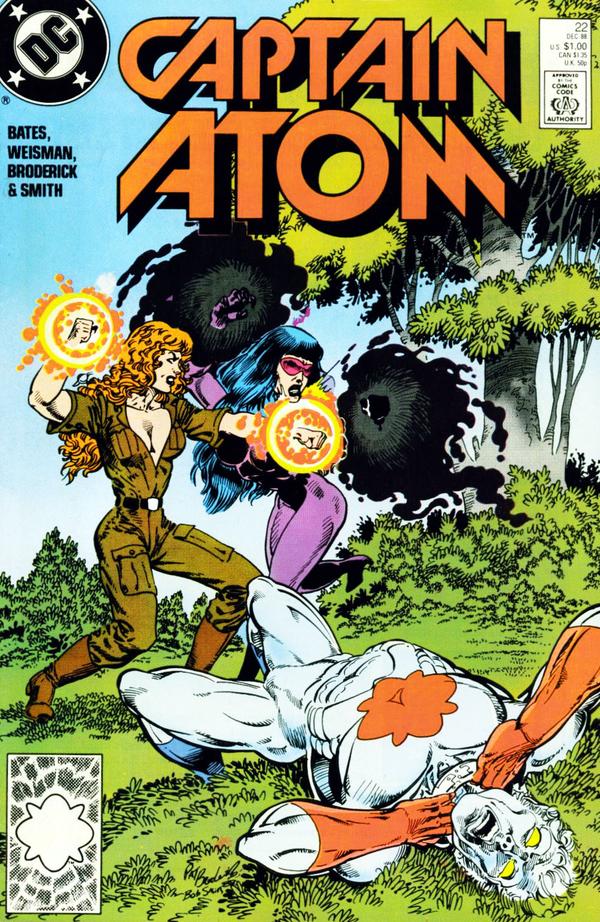 Captain Atom #22 cover