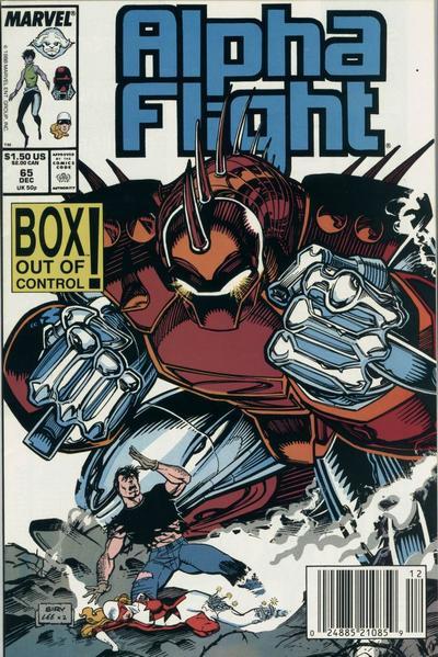 Alpha Flight #65 cover