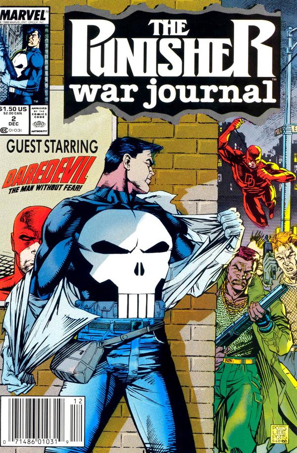 The Punisher War Journal #2 cover