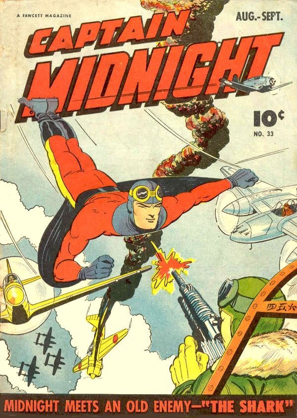 Captain Midnight #33 cover