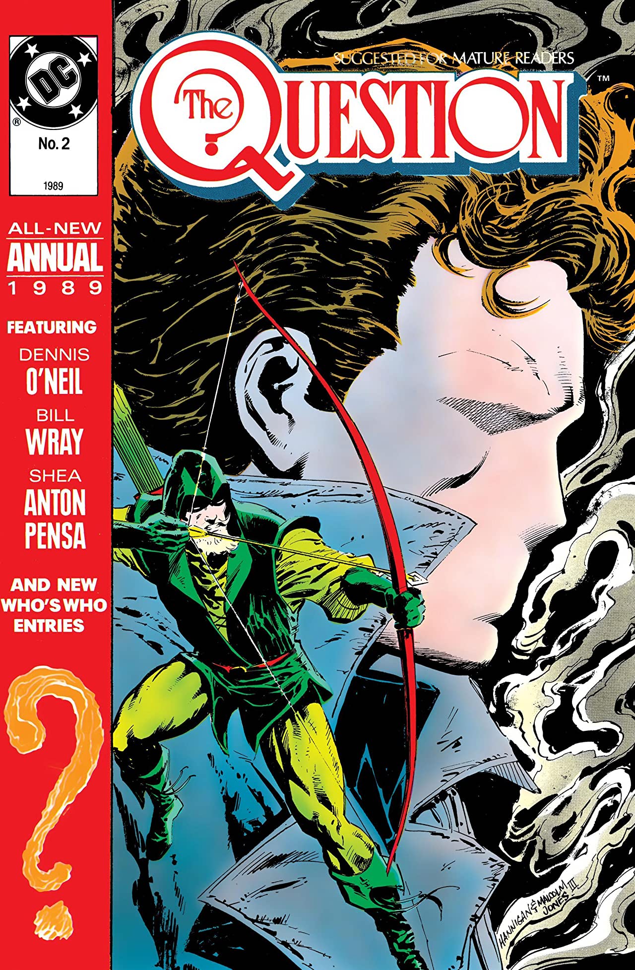 The Question Annual #2 cover