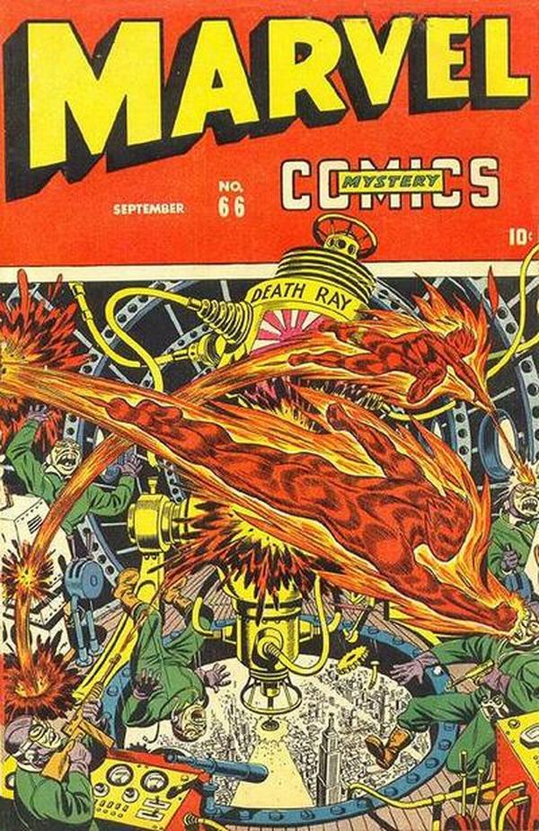 Marvel Mystery Comics #66 cover