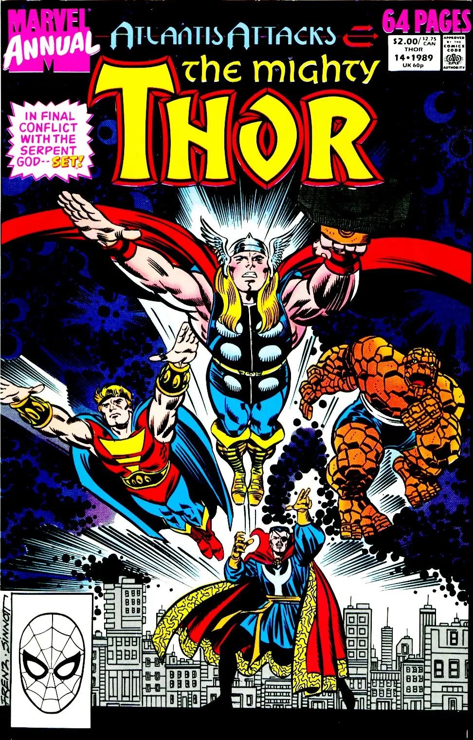 Thor Annual #14 cover