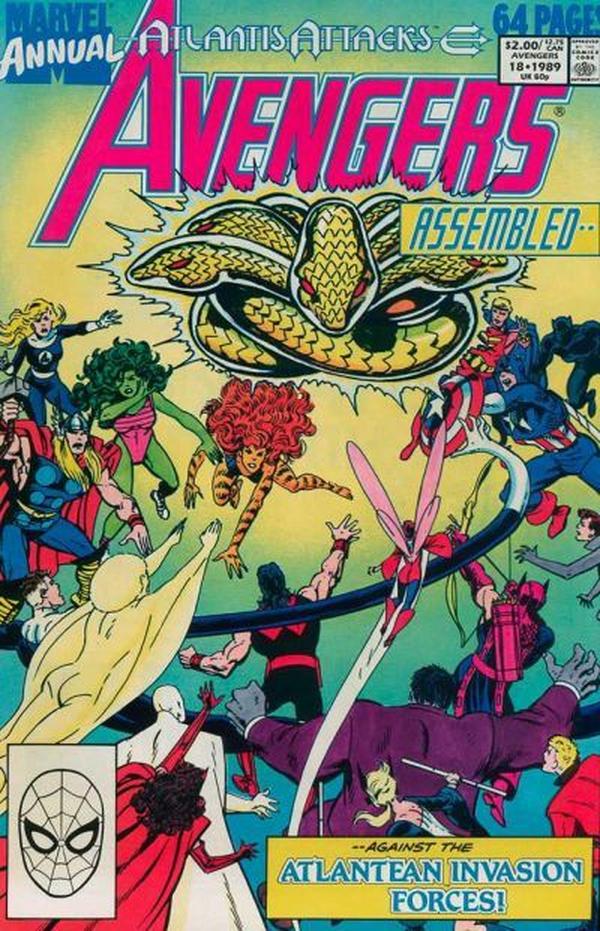 The Avengers Annual #18 cover
