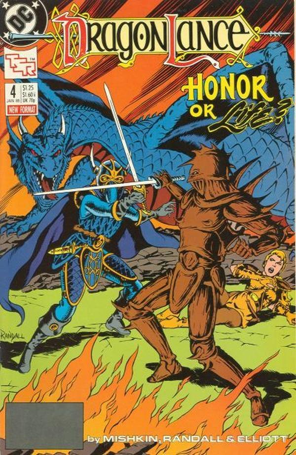 DragonLance Comic Book #4 cover