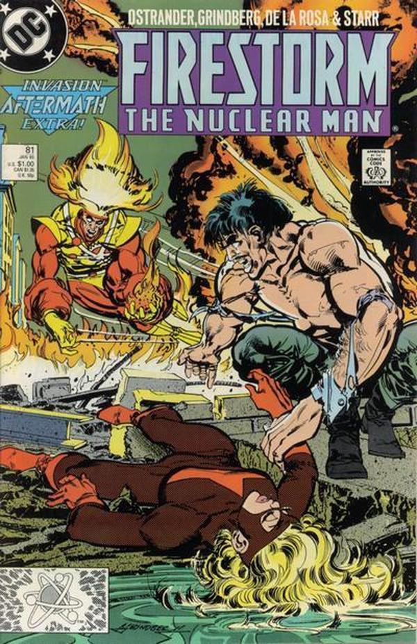 Firestorm the Nuclear Man #81 cover
