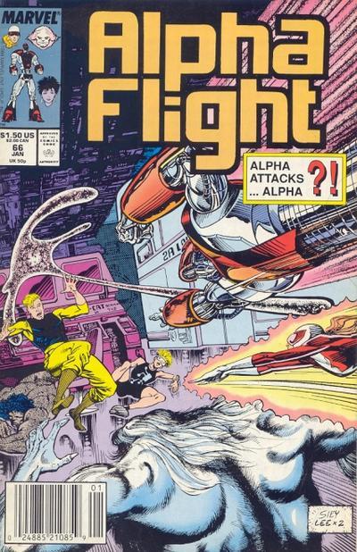 Alpha Flight #66 cover