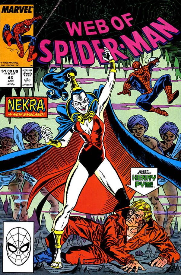 Web of Spider-Man #46 cover