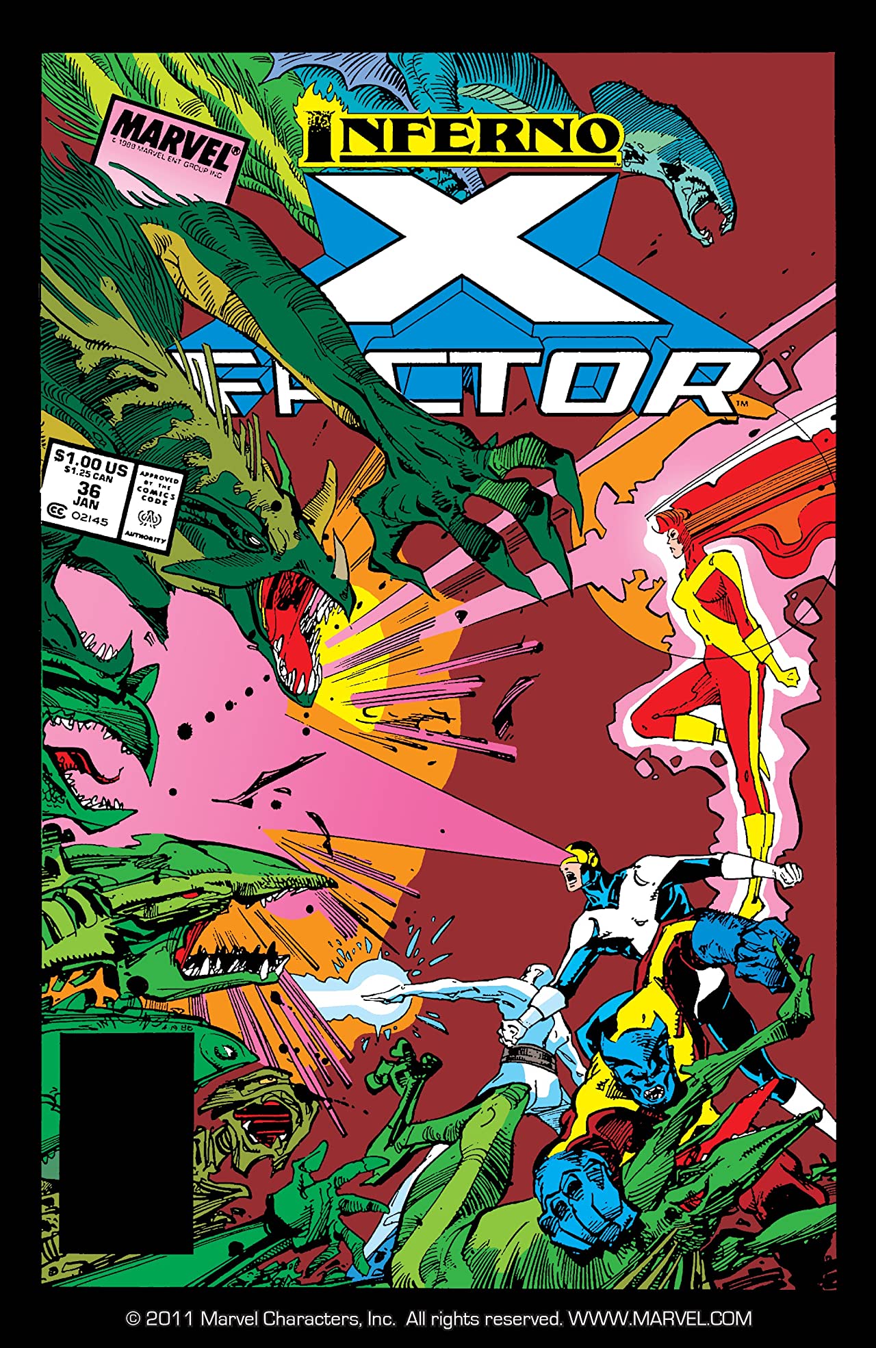 X-Factor #36 cover